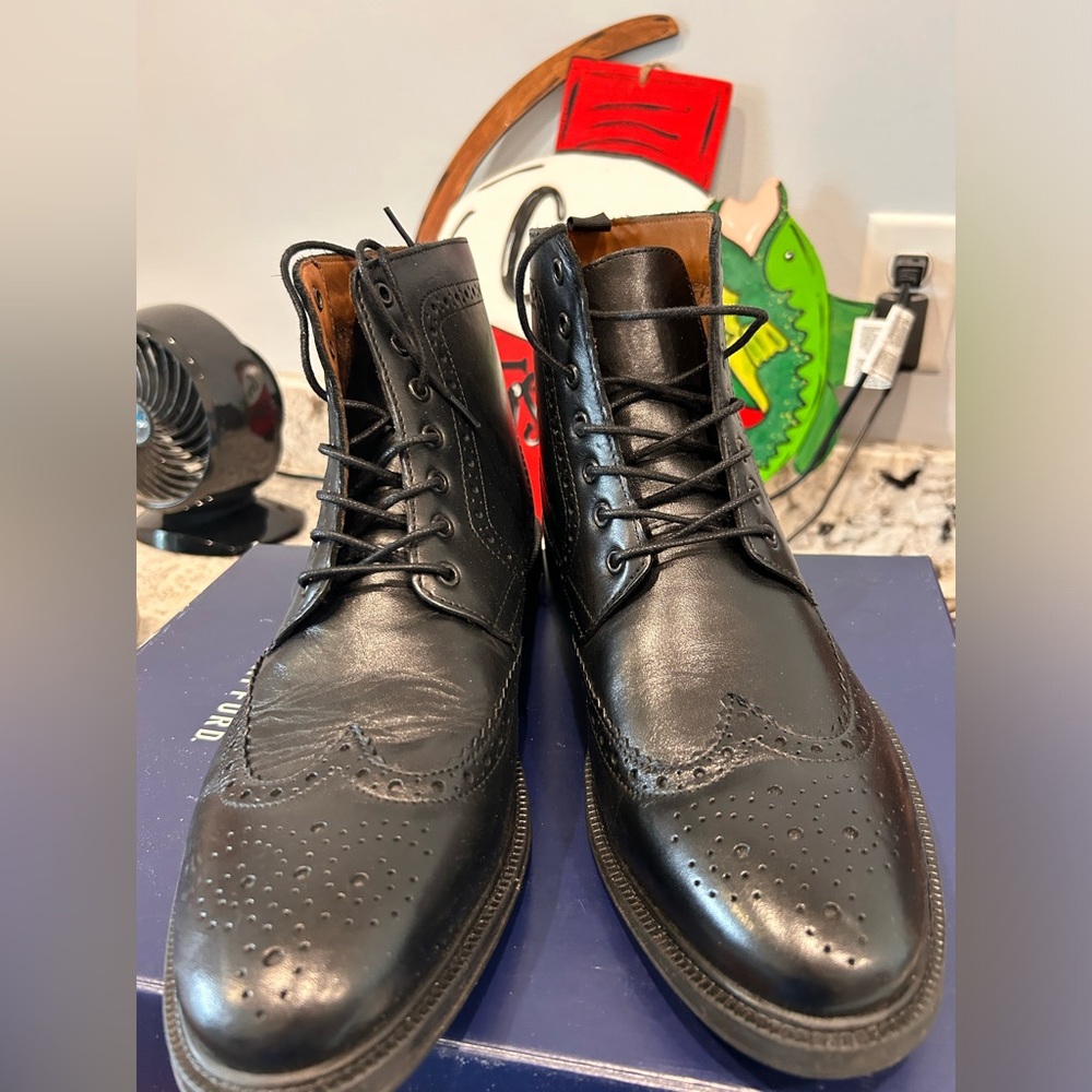 Mens Stafford lace up boots